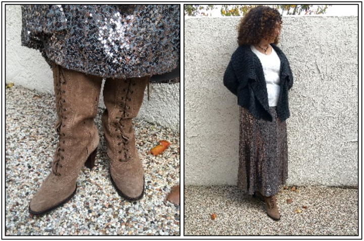 Day 19 - suede lace-up boots