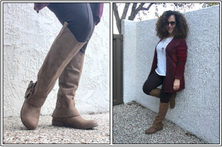 Day 25 - tall boots with leggings